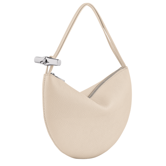 Longchamp Le Roseau Clutch Paper - Leather