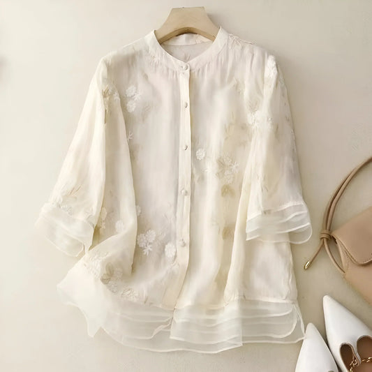MARGOT | TOP THAT SKIMS THE TUMMY WITH EASE