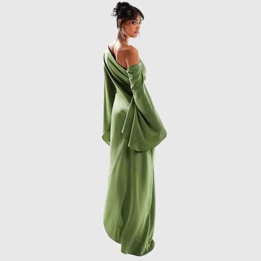 ROSALINE | SATIN FLOW MAXI DRESS