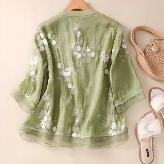 MARGOT | TOP THAT SKIMS THE TUMMY WITH EASE