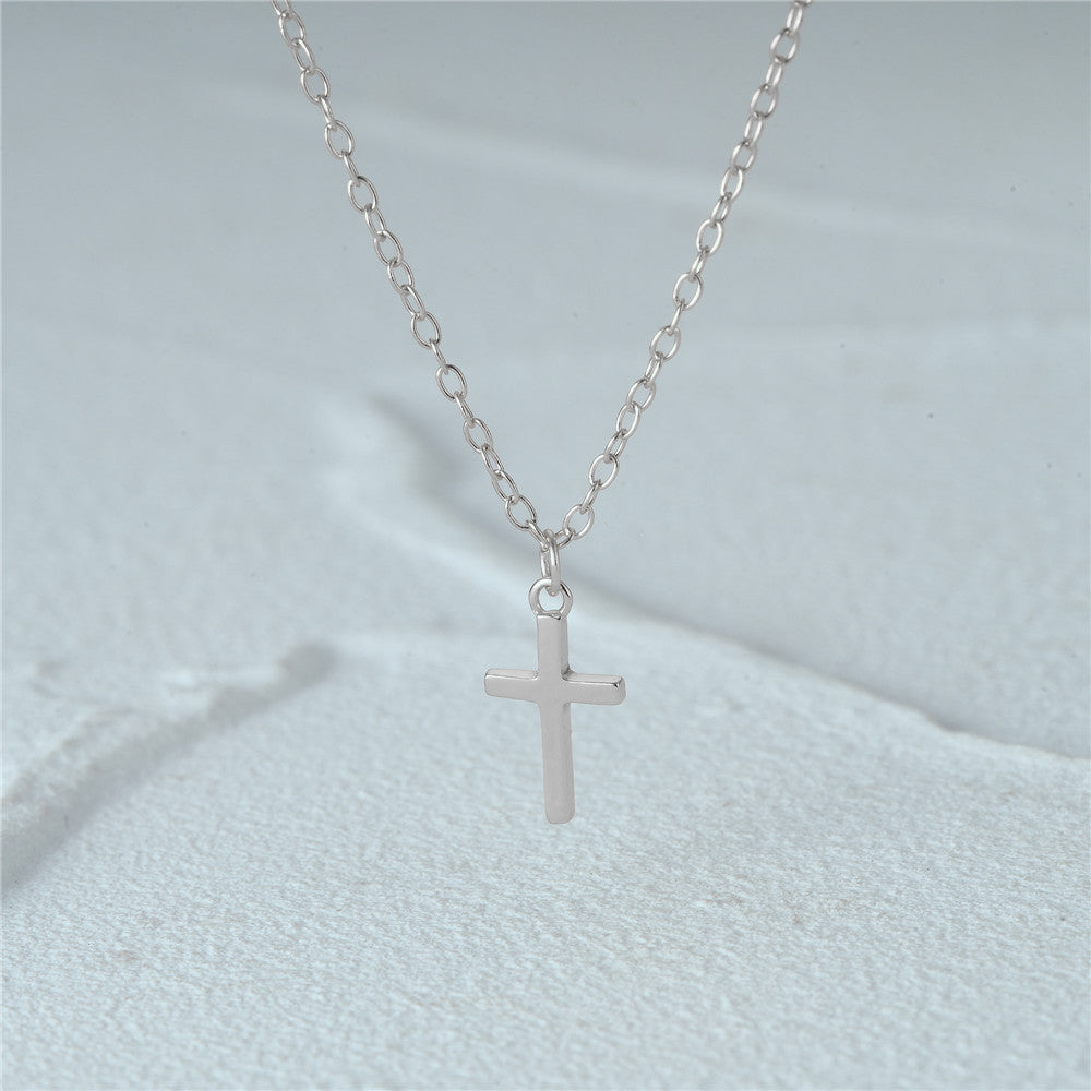 Elena – Collana doppia in argento con pendente