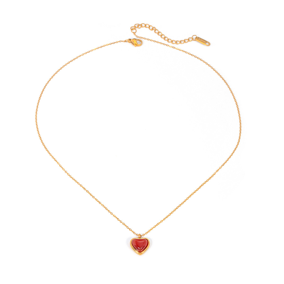 Marlena – Delicata collana con pendente a goccia lucente.