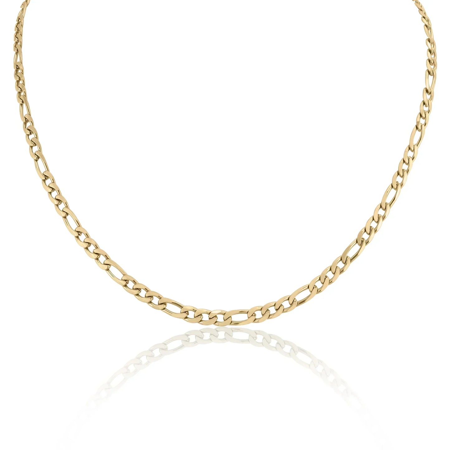 Valerie – Gold necklace with simple link structure
