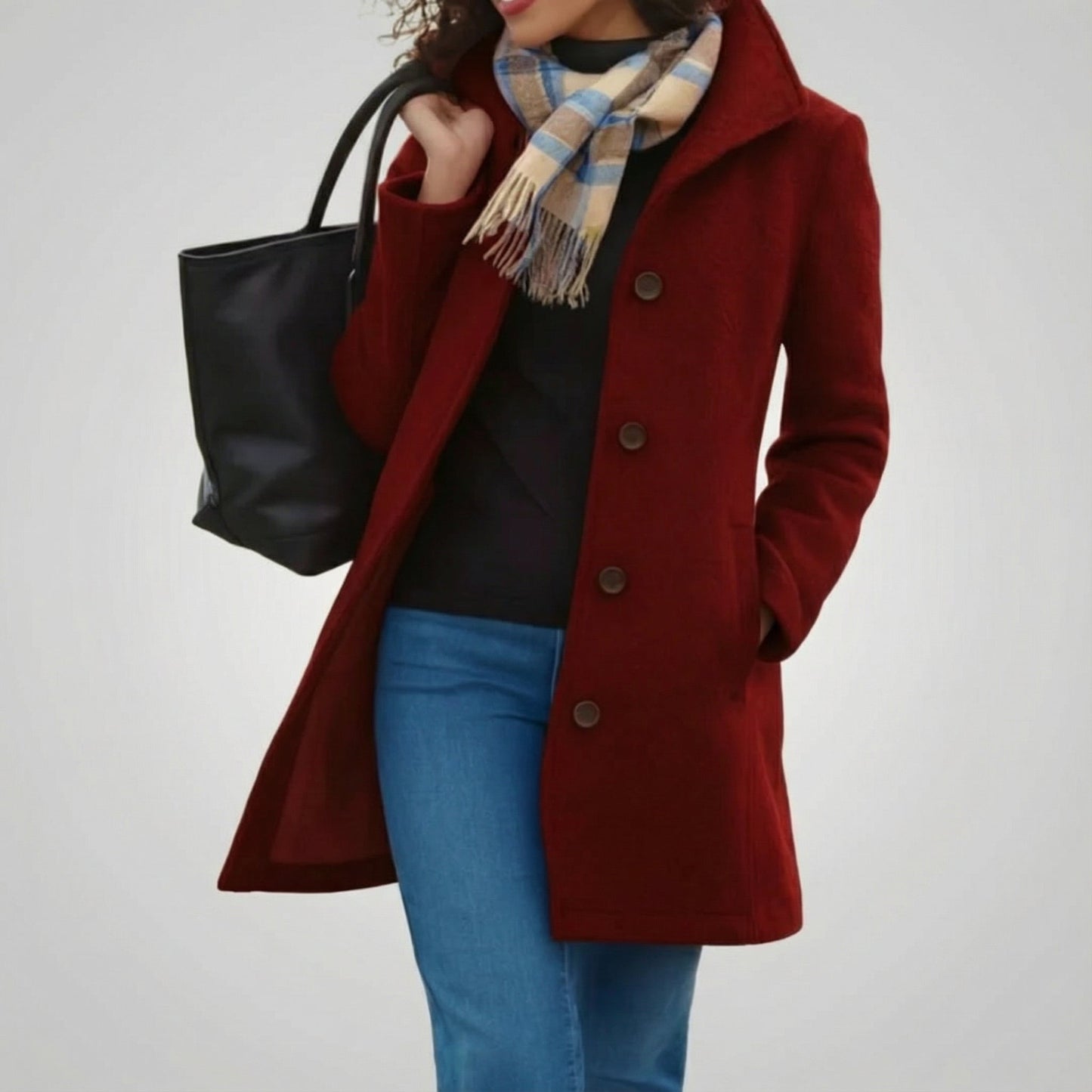TRADURA™ | Classic mid-length coat
