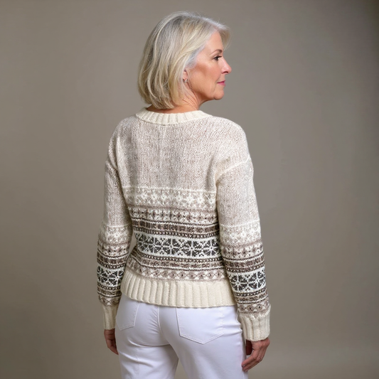 BRIELLE | VINTAGE ICELANDIC CARDIGAN