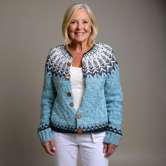 CORA | VINTAGE ICELANDIC CARDIGAN