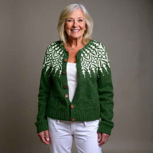 BRIANNA | VINTAGE ICELANDIC CARDIGAN