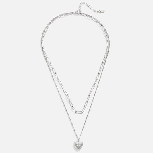 Angelika – Collana in argento con pendente squadrato