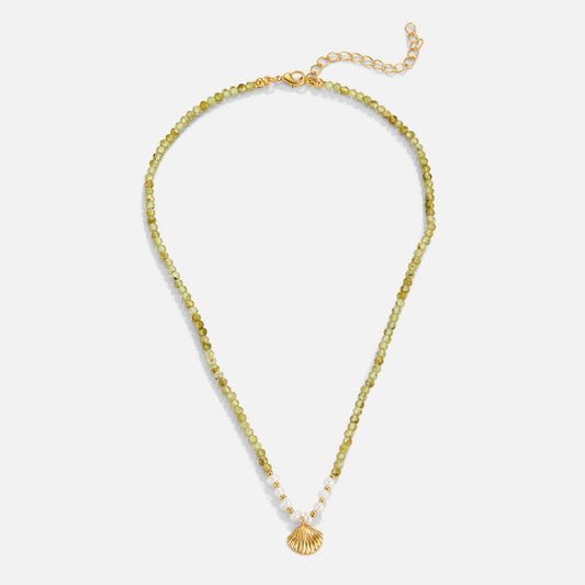 Amira – Collana dorata dal semplice motivo a goccia