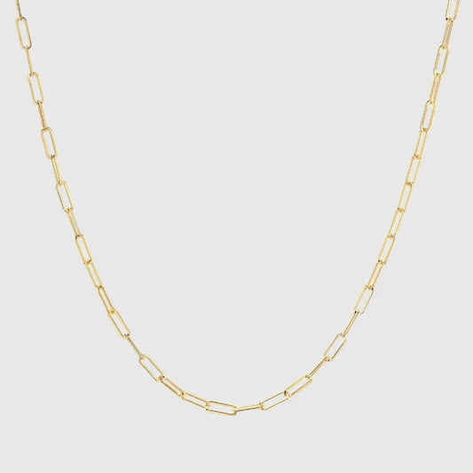 Miriam – Collana dorata con accento in perla