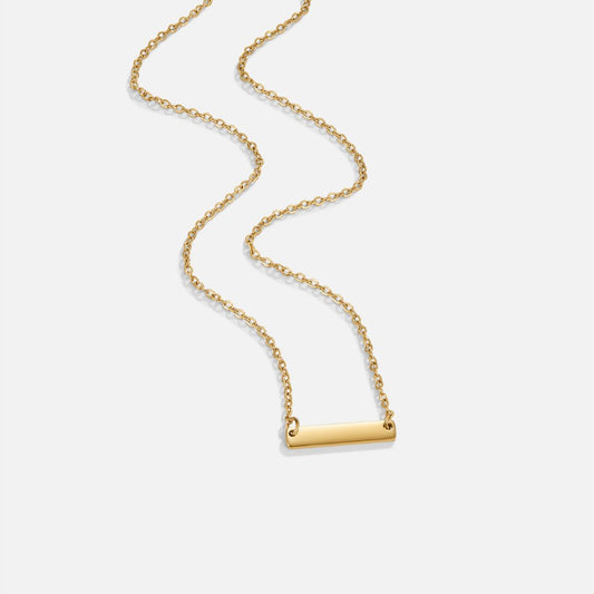 Ursula – Collana dorata dalla forma asimmetrica
