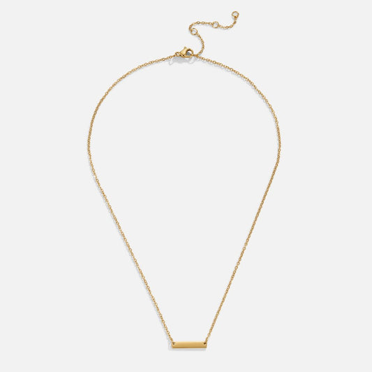 Ursula – Collana dorata dalla forma asimmetrica