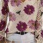 TAHLIA | COMFORT FLORAL SWEATER