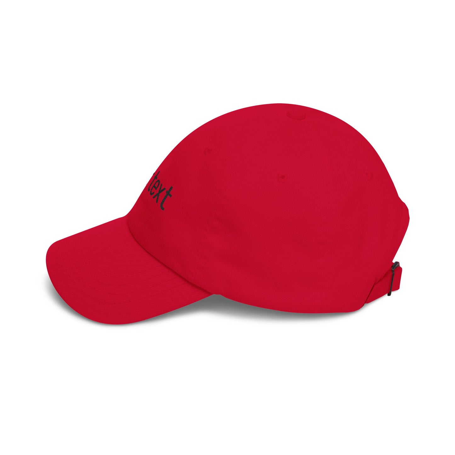 Customizable Classic Dad Cap — Personalized Embroidered Text Baseball Hat