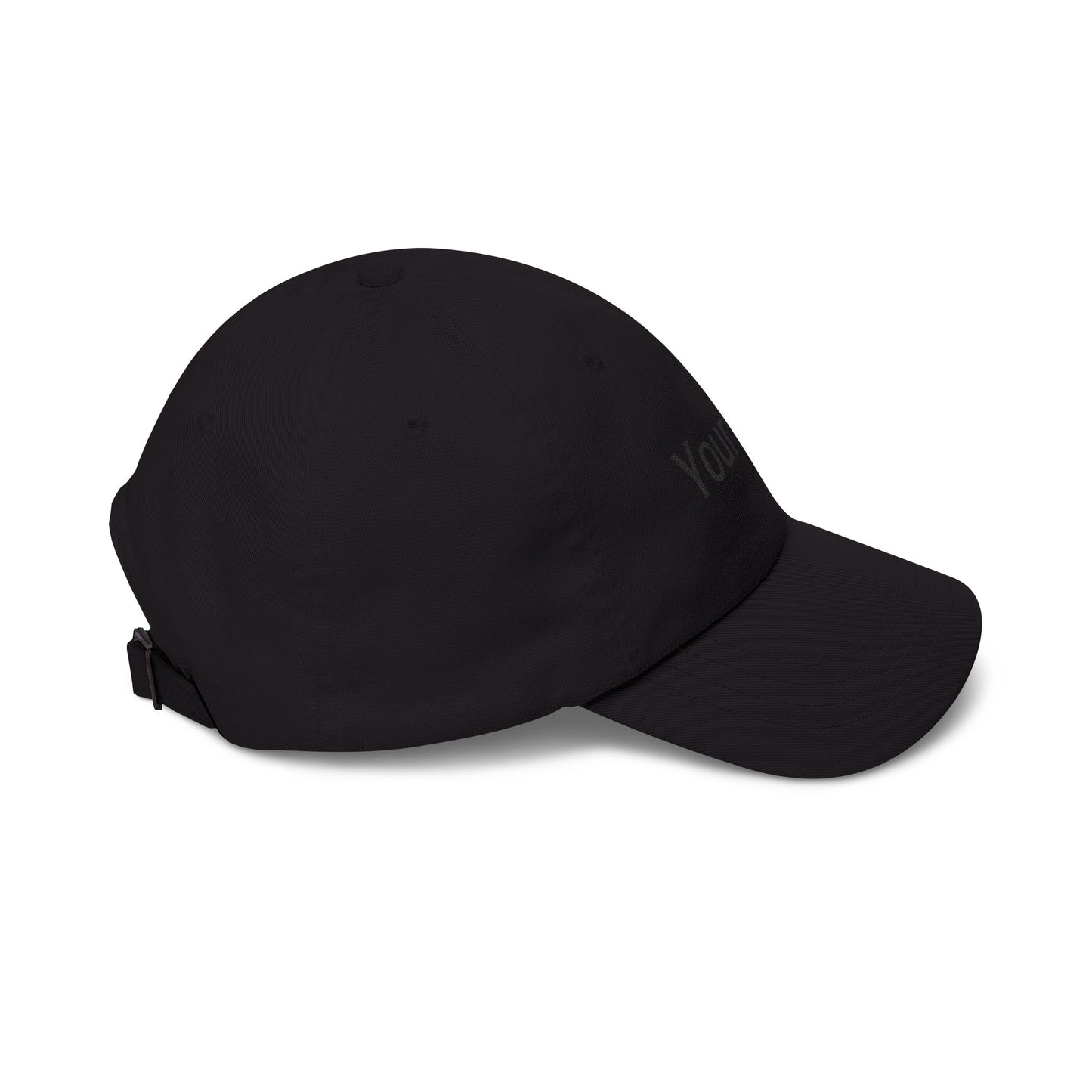 Customizable Classic Dad Cap — Personalized Embroidered Text Baseball Hat
