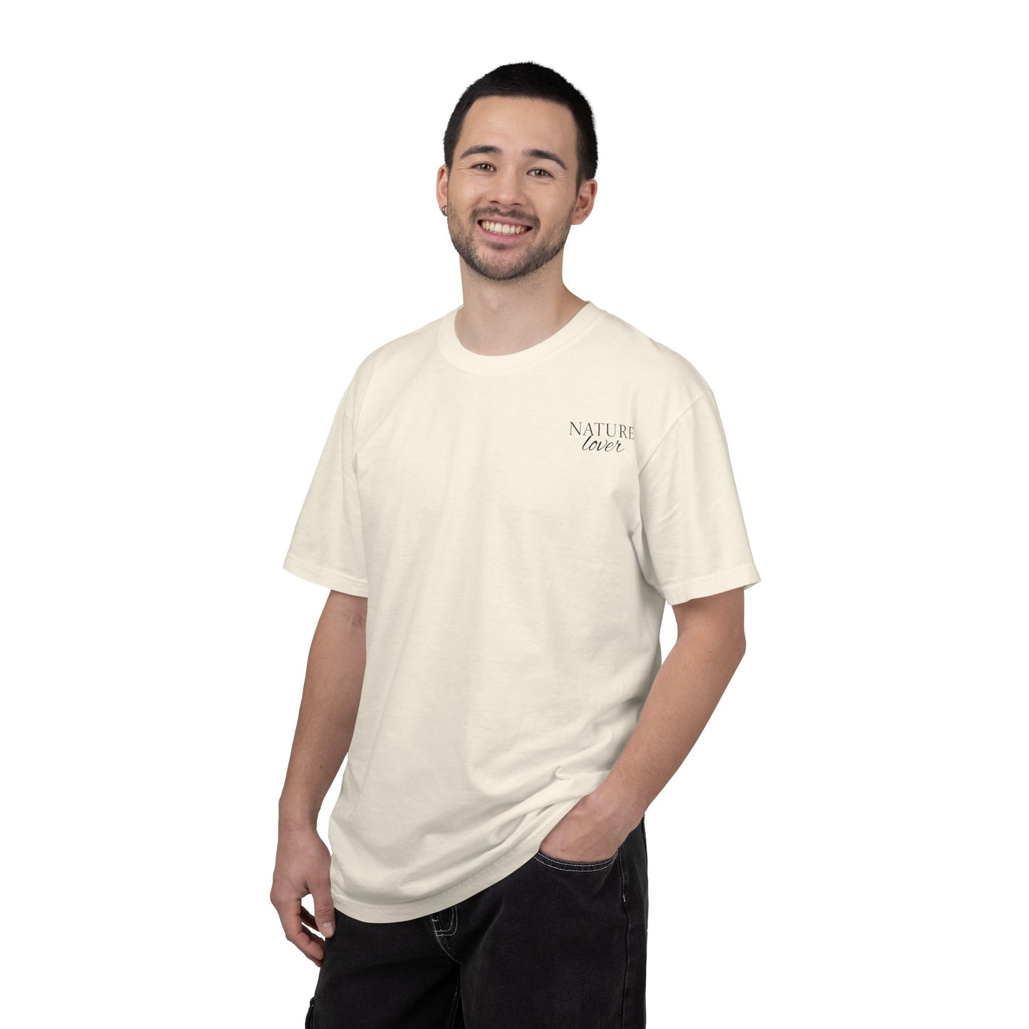 Nature Camp T-Shirt — Forest Night Badge Graphic