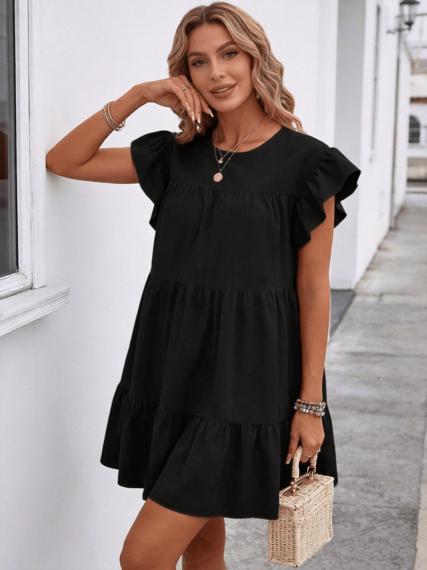 Women's Eleanor Elegant A-Line Midi Dress