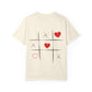 T-Shirt - 'Be Mine' Tic-Tac-Toe Hearts Valentine Shirt