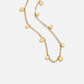 Elisa – Collana dorata con design filigranato