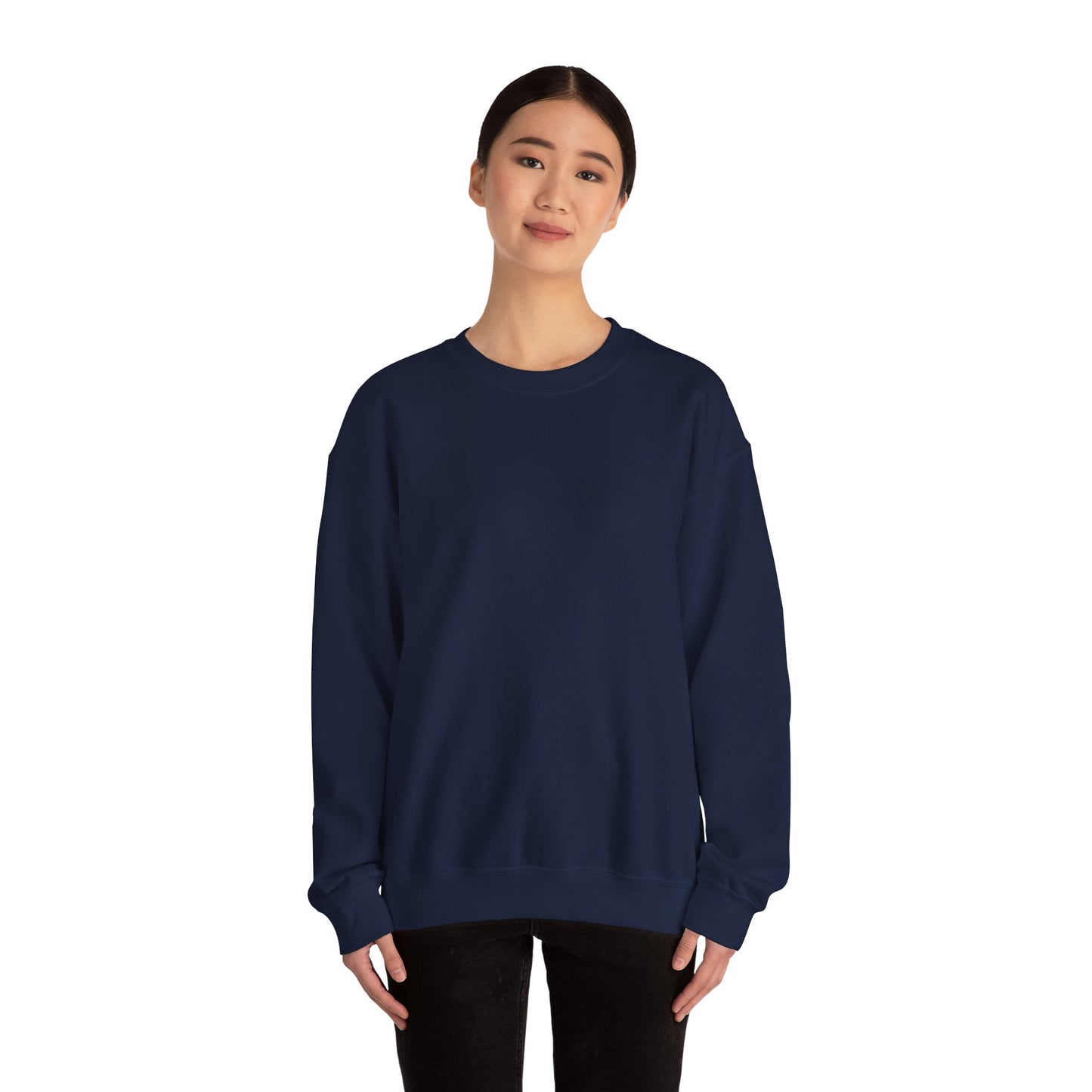 Crewneck Sweatshirt — "You're Doing Great" Positive Floral Comfort