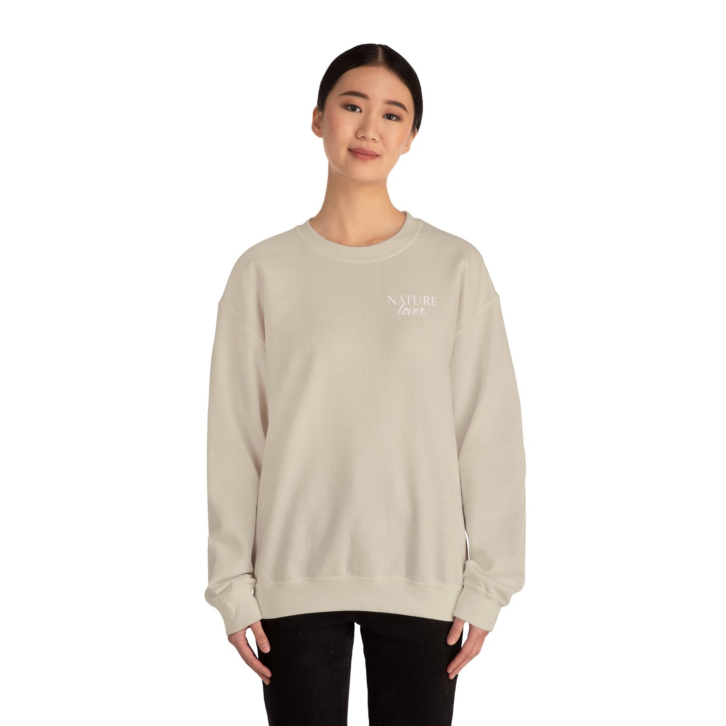 Forest Night Crewneck | Nature-Inspired Forest Green Sweatshirt