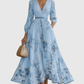 ROWELLA | ELEGANT PLEATED MAXI DRESS