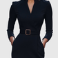 CLARIBEL | REFINED MIDI DRESS