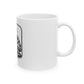 Night Forest Ceramic Mug — Moon & Stars Woodland Coffee Cup (11oz/15oz)