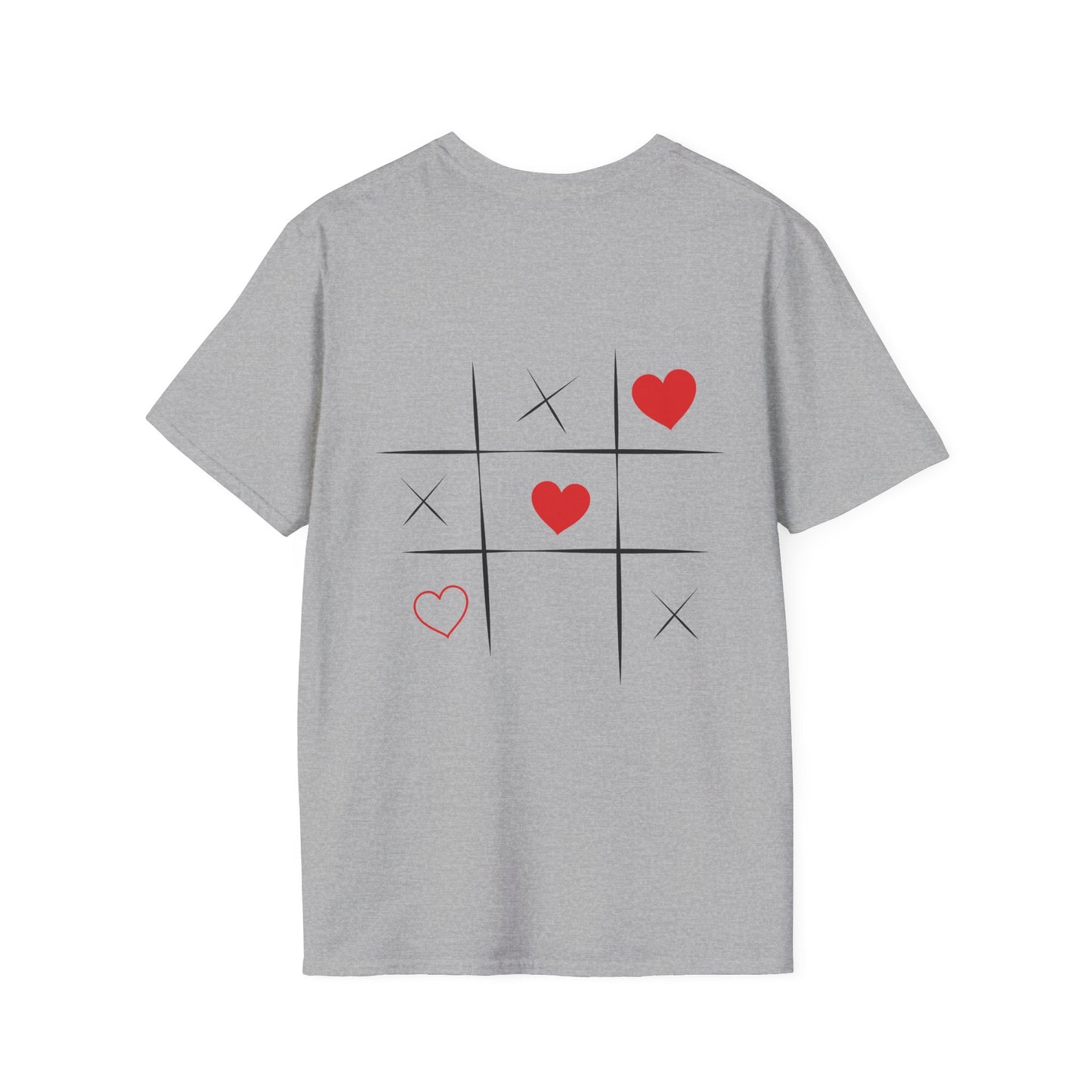 T-Shirt — 'Be Mine' Heart Tic-Tac-Toe Valentine Tee