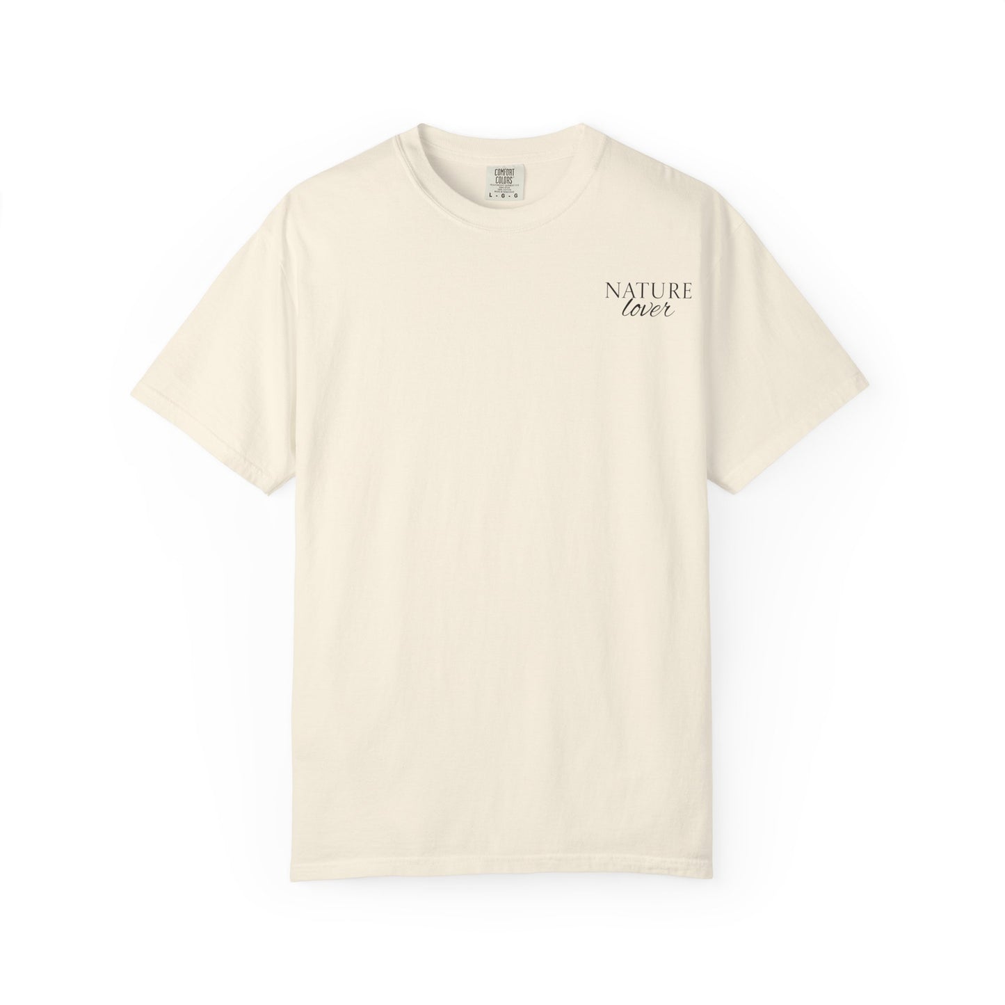 Nature Camp T-Shirt — Forest Night Badge Graphic