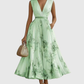 ROWELLA | ELEGANT PLEATED MAXI DRESS