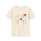 T-Shirt — 'Be Mine' Heart Tic-Tac-Toe Valentine Tee