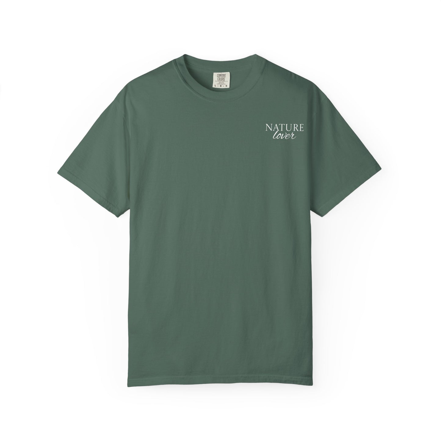 Nature Camp T-Shirt — Forest Night Badge Graphic