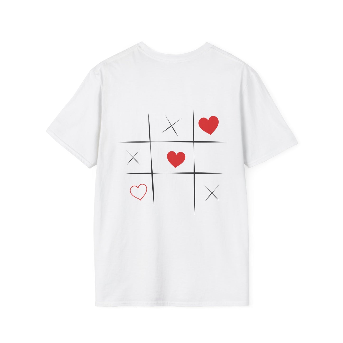 T-Shirt — 'Be Mine' Heart Tic-Tac-Toe Valentine Tee