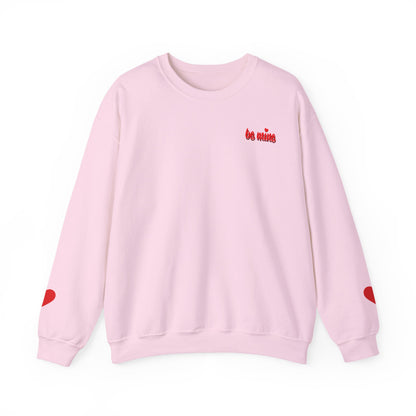 Valentine Heart Tic-Tac-Toe Crewneck Sweatshirt