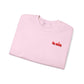 Valentine Heart Tic-Tac-Toe Crewneck Sweatshirt