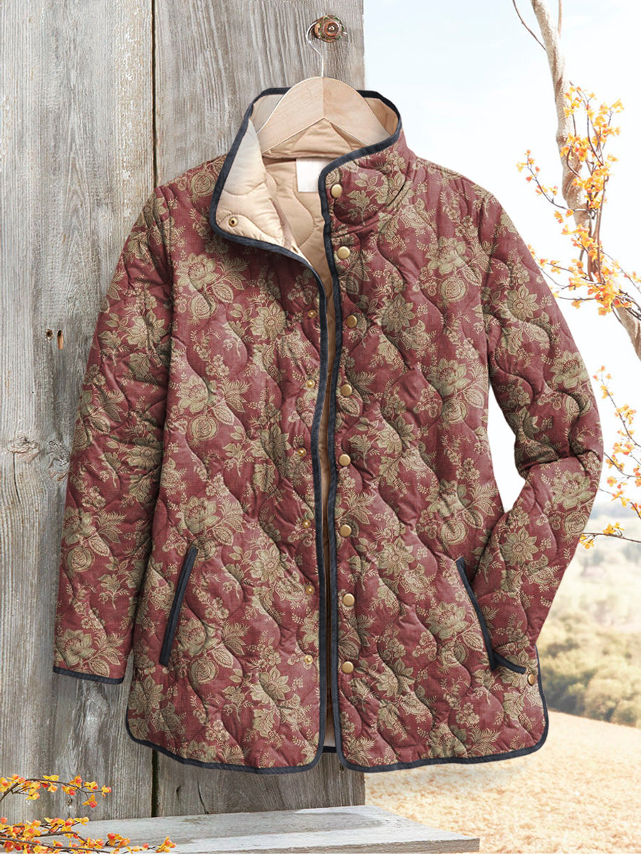 JOAN | HERITAGE PATCHWORK QUILTED JACKET