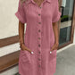 Sleeveless Vintage Shirt Dress