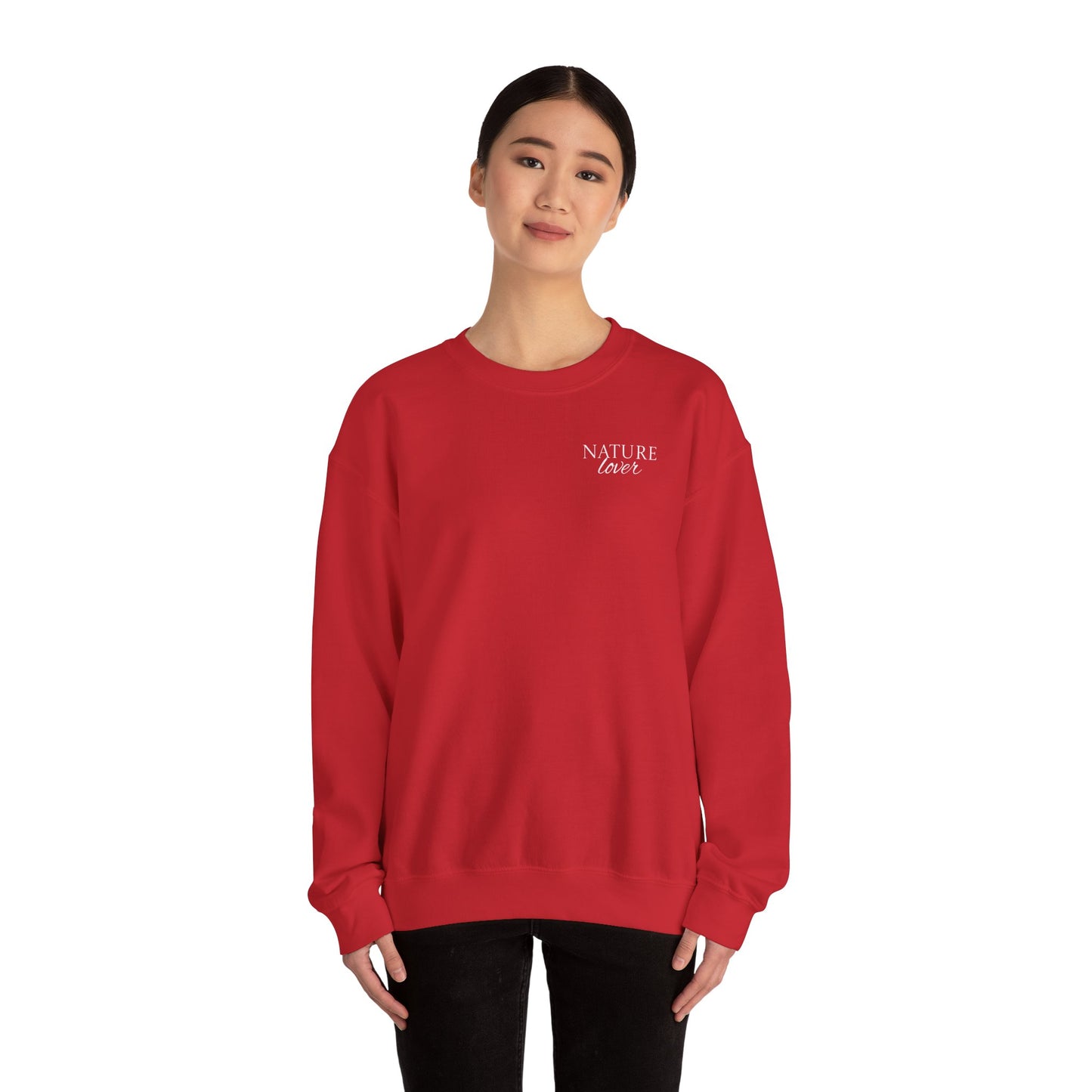 Forest Night Crewneck | Nature-Inspired Forest Green Sweatshirt