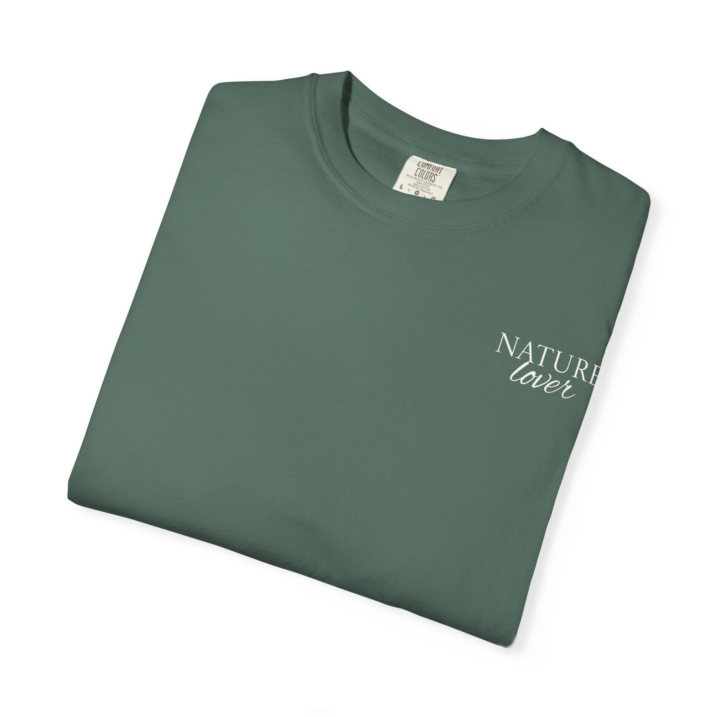 Nature Camp T-Shirt — Forest Night Badge Graphic