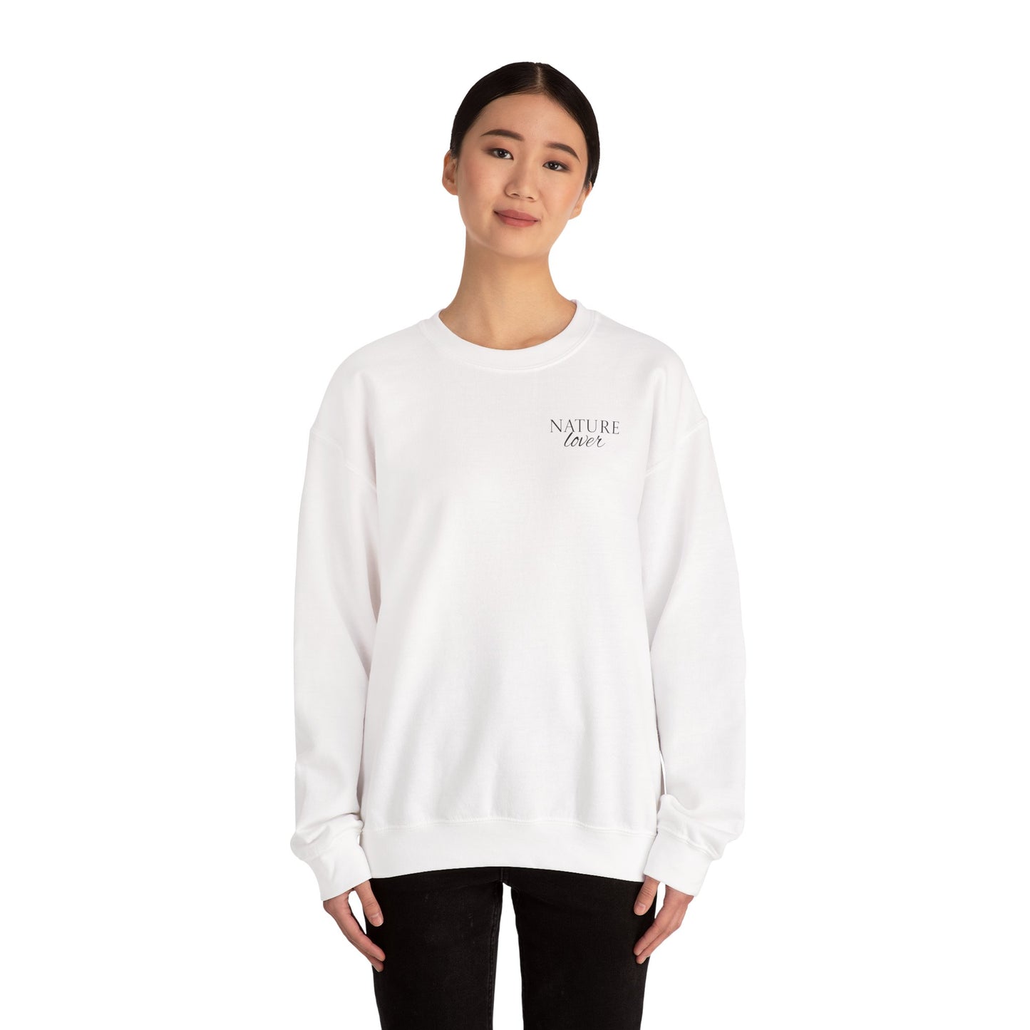 Forest Night Crewneck | Nature-Inspired Forest Green Sweatshirt