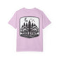 Nature Camp T-Shirt — Forest Night Badge Graphic