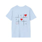 T-Shirt — 'Be Mine' Heart Tic-Tac-Toe Valentine Tee
