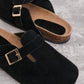 Women’s Cork Footbed Slide Clogs with Adjustable Buckle Strap | Comfortable Everyday Sandals