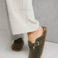 Women’s Cork Footbed Slide Clogs with Adjustable Buckle Strap | Comfortable Everyday Sandals