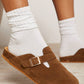 Women’s Cork Footbed Slide Clogs with Adjustable Buckle Strap | Comfortable Everyday Sandals