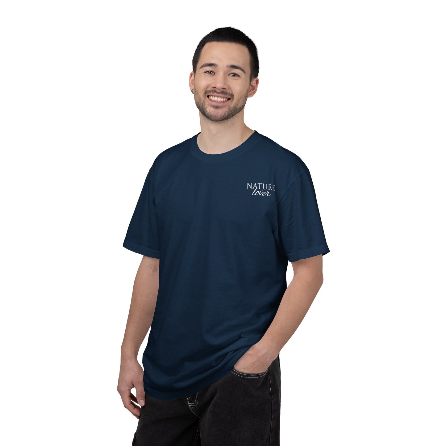 Nature Camp T-Shirt — Forest Night Badge Graphic