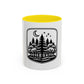 Forest Night Coffee Mug — Moon & Pines Accent Ceramic Mug