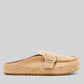Women’s Cork Footbed Slide Clogs with Adjustable Buckle Strap | Comfortable Everyday Sandals