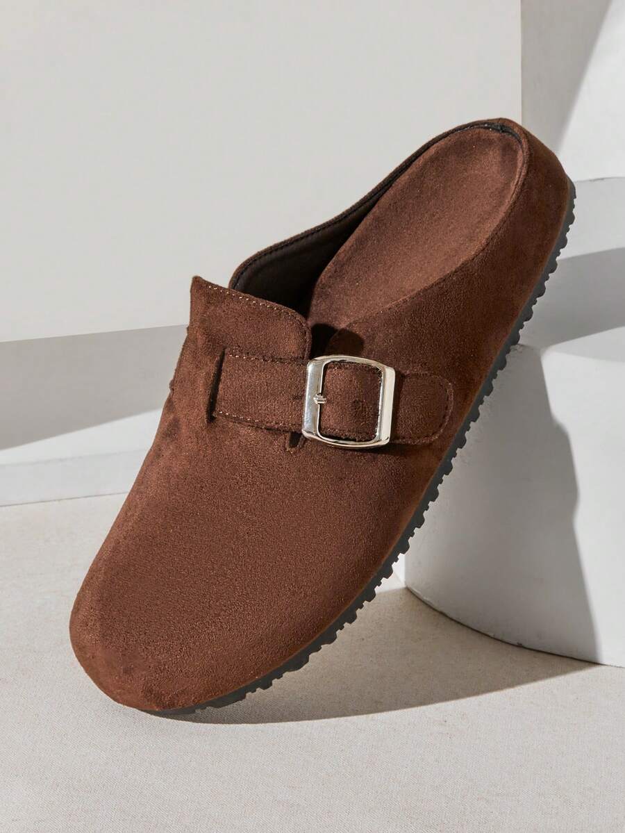 Women’s Cork Footbed Slide Clogs with Adjustable Buckle Strap | Comfortable Everyday Sandals